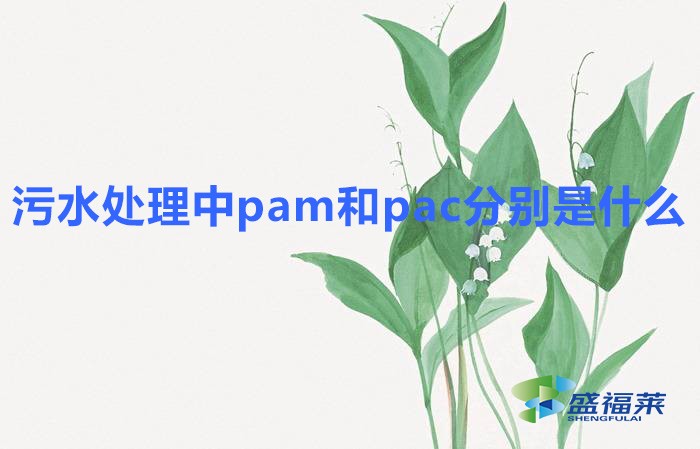 污水處理中pam和pac分別是什么意思